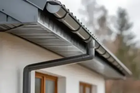 Pose de gouttières en zinc par un couvreur à Cadillac-en-Fronsadais